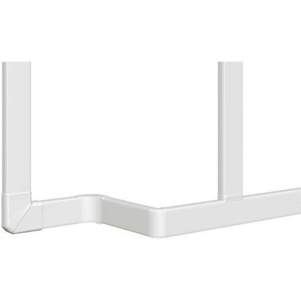 25X16 White Mini-Trunking W/Film, Ideal Electrical Catalogue Cable Management Slotted Cable Trunking Slotted Cable Trunking System - Construction Supplies Australia
