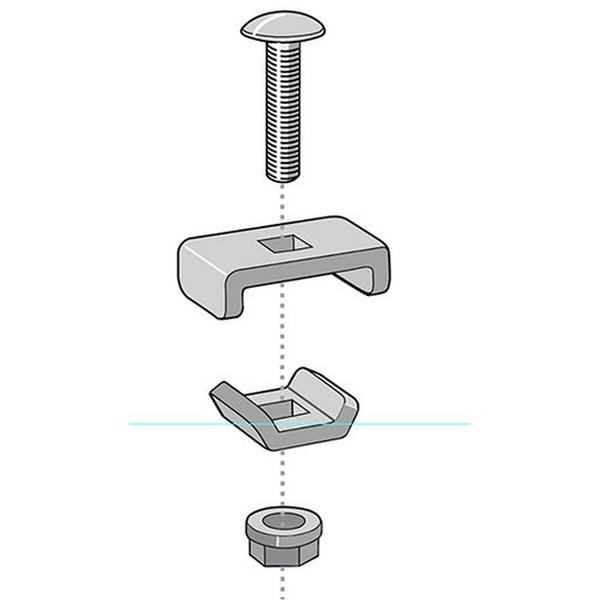 Coupling Kit Hdg: Ce25+Ce30+Btrcc6X20, Ideal Electrical Catalogue Cable Management Cable Support Connector For Cable Support System - Construction Supplies Australia