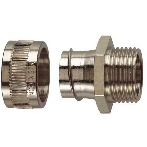 316 Stainless Steel IP40 M16 Male For Ssu16, Ideal Electrical Catalogue Cable Management Protective Hose Accessories Screw Connection For Protective Metallic Hose - Construction Supplies Australia