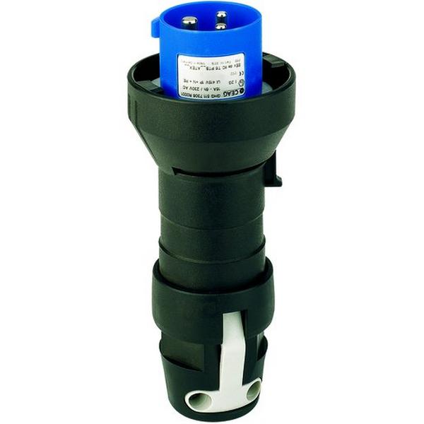 Exde Plug 16A 3P 200-250VAC / Iic Zone 1 21 And 22/ IP66 / Atex Approved, Ideal Electrical Catalogue Cable Management Protective Hose Accessories Plug For Cable Screw Gland - Construction Supplies Australia