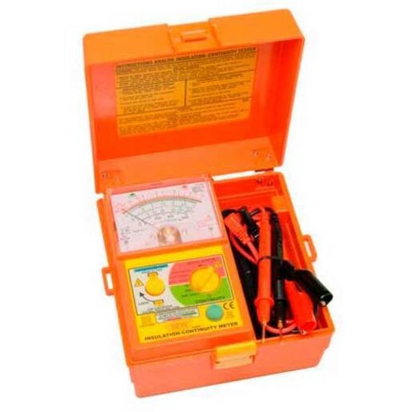 ANALOGUE INSULATION TESTER 250/500/1000 VOLT, Ideal Electrical Catalogue Tools Instrumentation Test Measurement Insulation Tester - Construction Supplies Australia