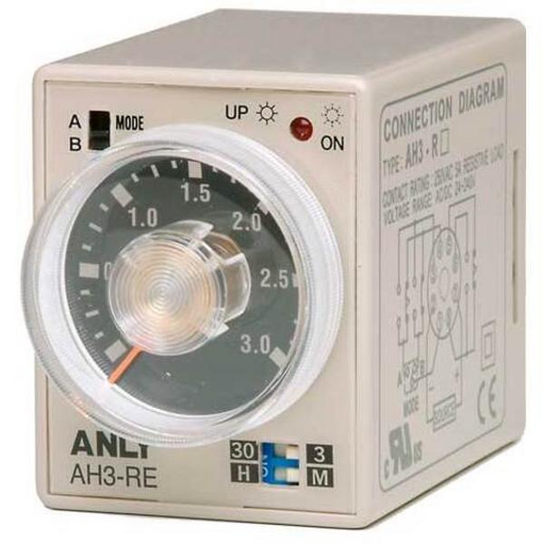 Anly Dual Mode Timer 3M 30M 3H 30H, Ideal Electrical Catalogue Power Distribution Relays Timer Relay - Construction Supplies Australia