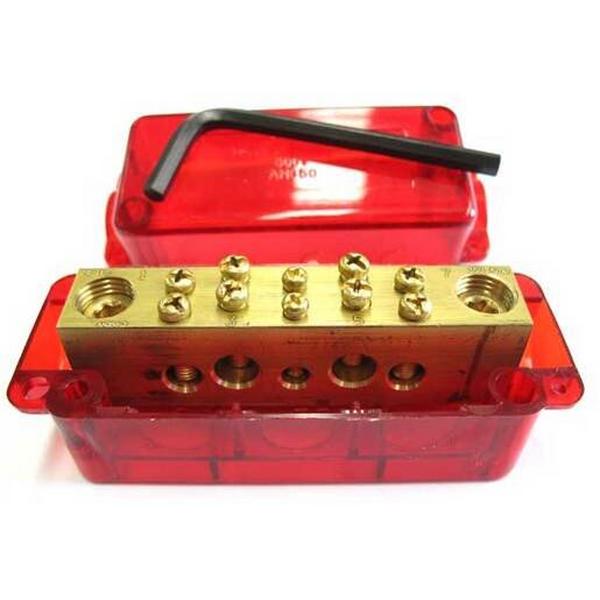 Covered Active Link-2 X 150mm 2 X 50mm 2 X 35mm 1 X 16mm Sq Tunnels 350A, Ideal Electrical Catalogue Power Distribution Busbar Busbar - Construction Supplies Australia