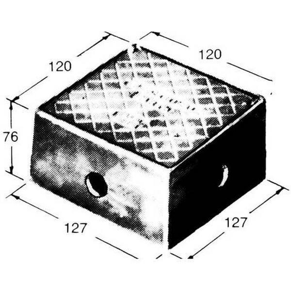 Earthrod Connection Box-Aluminium, Ideal Electrical Catalogue Power Distribution Earthing Lightning Earth Rod Profiled Earth Rod - Construction Supplies Australia