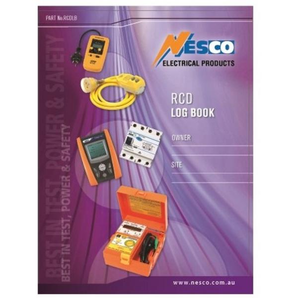 Nesco Residual Current Device (Rcd) Log Book, Ideal Electrical Catalogue Industrial Accessories Documentation - Construction Supplies Australia