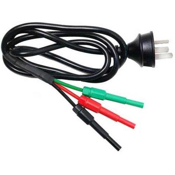 3 Pin Test Lead To Suit 1826Na / 1813El, Ideal Electrical Catalogue Tools Instrumentation Test Measurement Accessories Spare Parts For Test And Measurement Instruments Electrical - Construction Supplies Australia