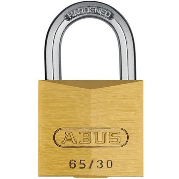 Padlock Abus 65 Series 30mm Brass, Ideal Electrical Catalogue Safety Site Safety Padlock - Construction Supplies Australia