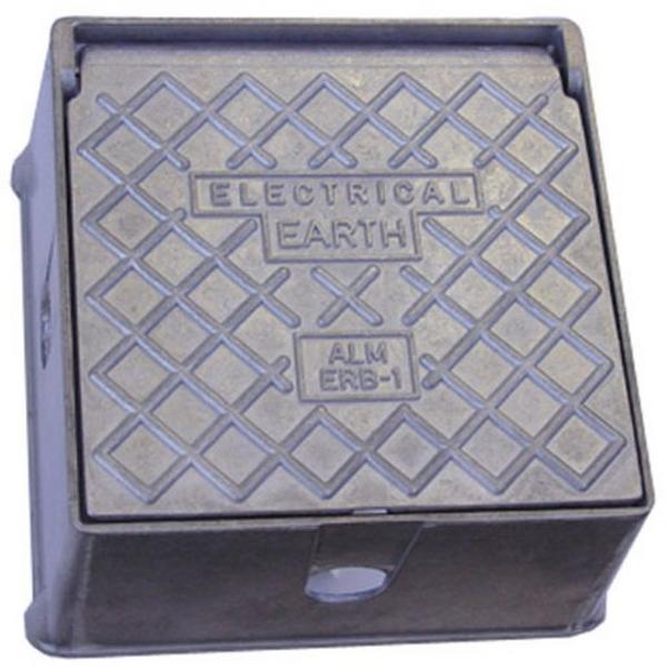 Aluminium Aloy Earth Connection Box 120X120X76mm, Ideal Electrical Catalogue Industrial Switch Empty Enclosure For Switchgear - Construction Supplies Australia