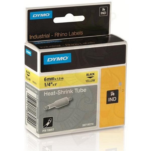 Dym Rhinopro Hshrnk Tubing Yellow 6mmx1.5M, Ideal Electrical Catalogue Tools Instrumentation Labelling Labelling Material - Construction Supplies Australia