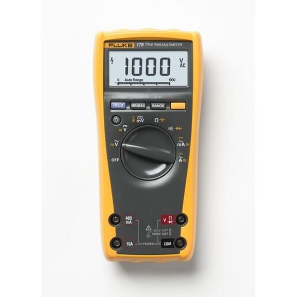 Multimeter True RMS With Blacklit Display And Temperature, Ideal Electrical Catalogue Tools Instrumentation Test Measurement Multimeter - Construction Supplies Australia