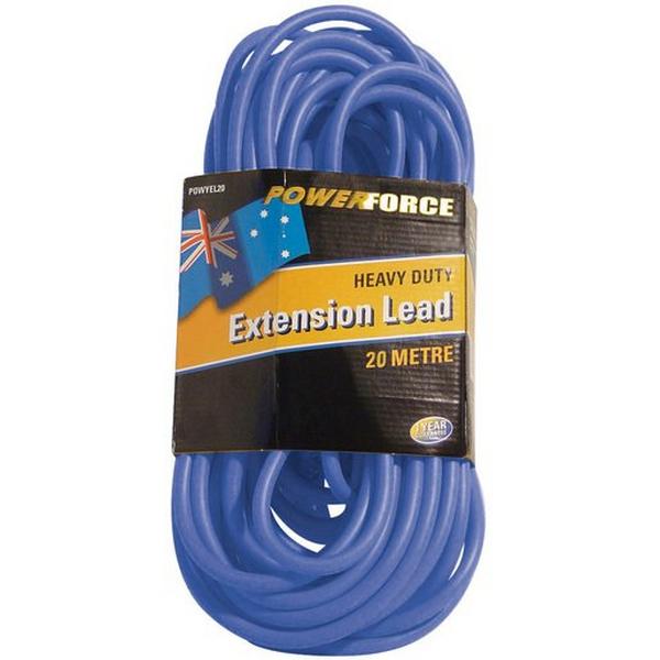 Extension Lead 20 Metres 15Amp Extra Heavy Duty, Ideal Electrical Catalogue Electrical Appliances Power Leads Power Cord - Construction Supplies Australia