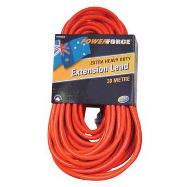 Extension Lead 30 Metres 10Amp Extra Heavy Duty, Ideal Electrical Catalogue Electrical Appliances Power Leads Power Cord - Construction Supplies Australia