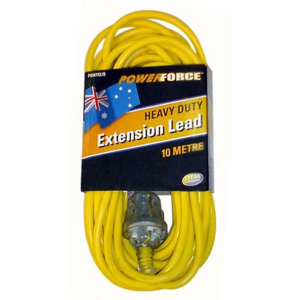 Extension Lead 10 Metres 10Amp Heavy Duty, Ideal Electrical Catalogue Electrical Appliances Power Leads Power Cord - Construction Supplies Australia