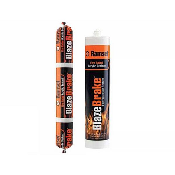 Blaze Brake Fire Retardant Sealant 480 Gram, Ideal Electrical Catalogue Safety Fire Protection Fire Protection Compound Binding Foam Sealant - Construction Supplies Australia