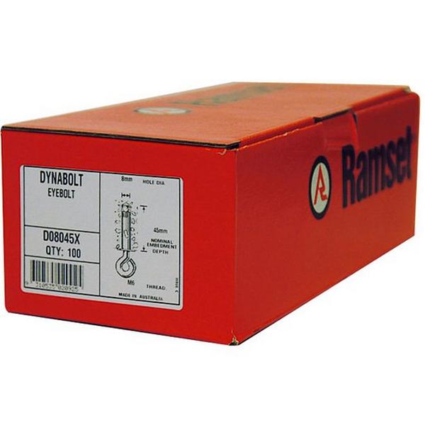 Ram Eyebolt 8X31mm(100), Ideal Electrical Catalogue Hardware Nuts Bolts Eye Bolt - Construction Supplies Australia