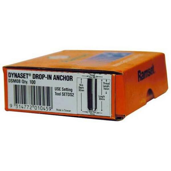 Ramset Dynaset Wedge Anchor Carbon Steel Stainless Steel 316, Ideal Electrical Catalogue Hardware Anchor Anchor Sleeve - Construction Supplies Australia