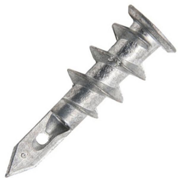 Wall Mate Ramset 8G Zinc Alloy Wallboard Anchor, Ideal Electrical Catalogue Hardware Screws Screw Anchor - Construction Supplies Australia