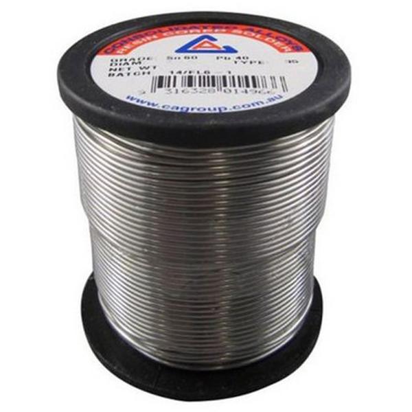 Solder 40/60 Resin Core 1.6mm 500Gm, Ideal Electrical Catalogue Tools Instrumentation Soldering Soft Solder - Construction Supplies Australia