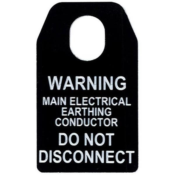 Safety Tag Main Electrical Eachrthing Co, Ideal Electrical Catalogue Hardware Warning Signing Plate Warning Sign And Labels - Construction Supplies Australia