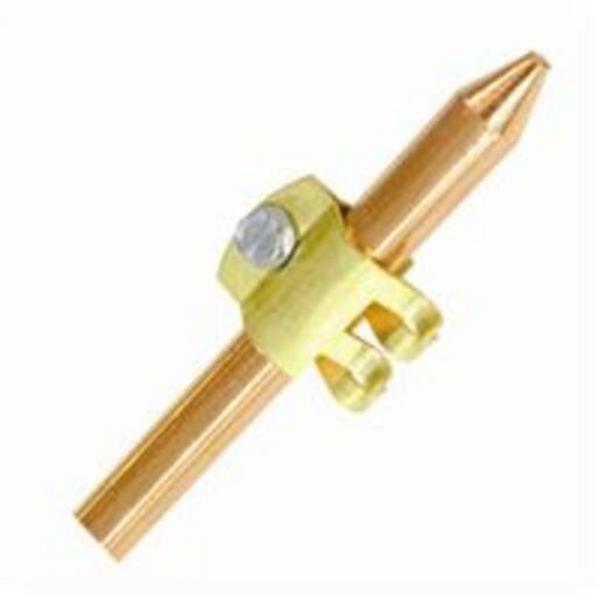 Earthing Rod-Domestic 13 X 1400mm Copper Clad, Ideal Electrical Catalogue Power Distribution Earthing Lightning Earth Rod Profiled Earth Rod - Construction Supplies Australia
