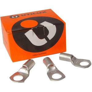 Tubular cable lug for copper conductors - UTI 19/1.35 COPPER CRIMP LUG - UTIH1416B/50