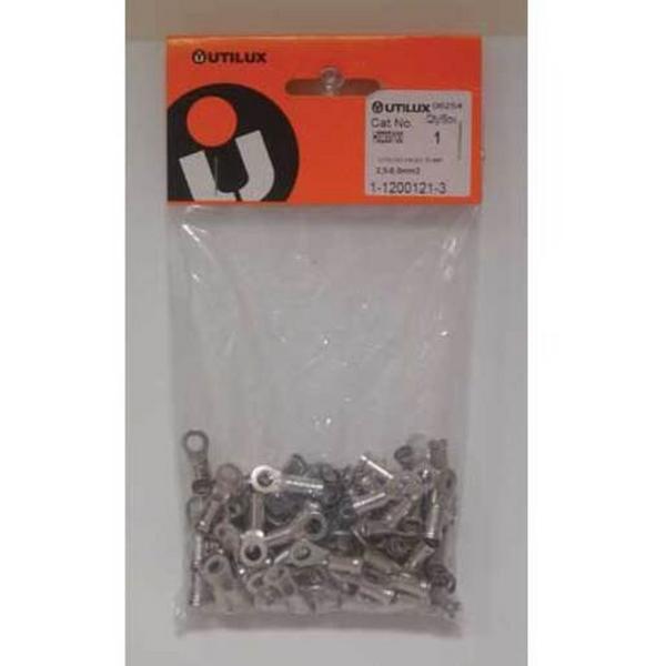 UTI LUG HIGH TEMP 2.5-6.0MM2, Ideal Electrical Catalogue Wiring Accessories Lugs Links Tubular Cable Lug For Copper Conductors - Construction Supplies Australia