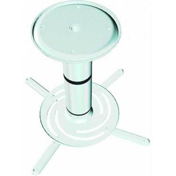 Compact Projector Ball Bracket White, Ideal Electrical Catalogue Av Security Detection Tv Audio Video Audio Video Support Bracket - Construction Supplies Australia