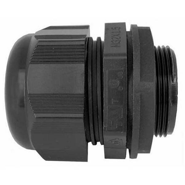 Cable Gland Nylon 20mm Thread Black, Ideal Electrical Catalogue Cable Management Protective Hose Accessories Cable Gland - Construction Supplies Australia