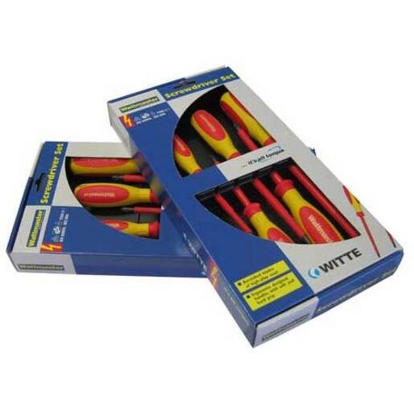 Screwdriver Set 6 Piece Protop, Ideal Electrical Catalogue Tools Instrumentation Hand Tools Screwdriver Set - Construction Supplies Australia
