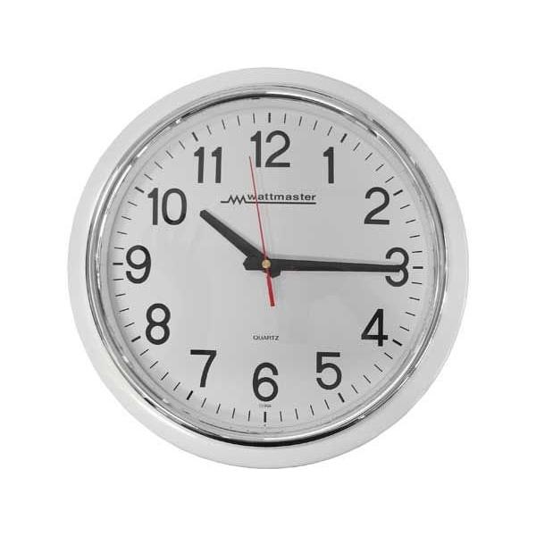 CLOCK WALL COMMERCIAL 12 BATT NOT INCLC, Ideal Electrical Catalogue Electrical Appliances Appliances Clock - Construction Supplies Australia