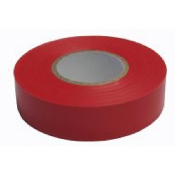 Tape PVC 18mm X 20M Red, Ideal Electrical Catalogue Hardware Tape Adhesive Tape - Construction Supplies Australia