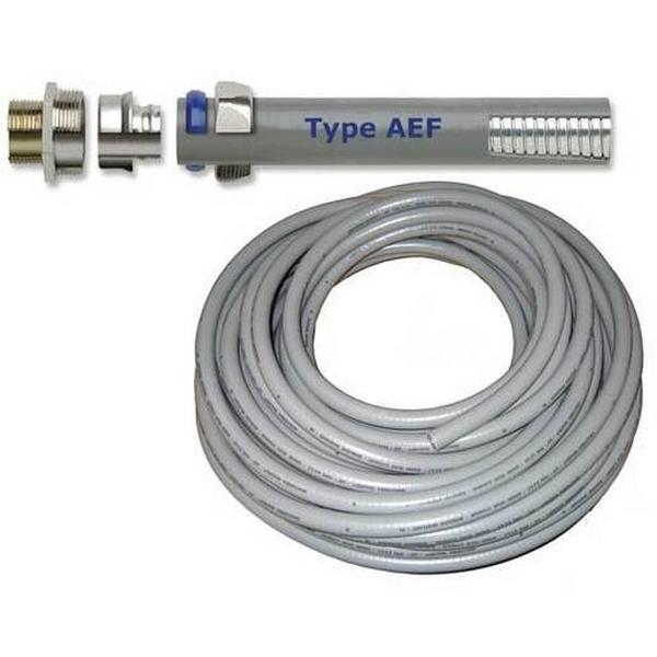 Conduit Flexible Liquid-Tight 25mm, Ideal Electrical Catalogue Cable Management Conduit Flexible Metal Protective Metallic Hose - Construction Supplies Australia