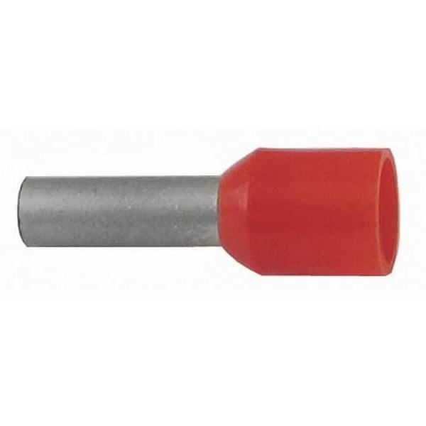 Bootlace Insulated Orange 4.0mm2 Pk100, Ideal Electrical Catalogue Wiring Accessories Lugs Links Cable End Sleeve - Construction Supplies Australia