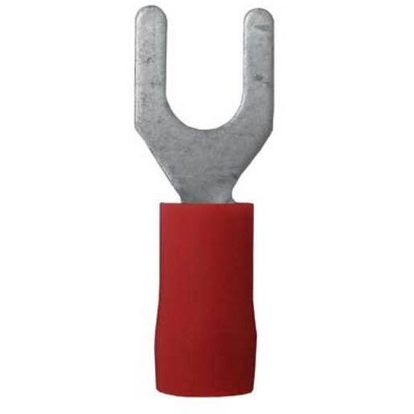 Terminal Fork 0.5-1.5 5mm Insul Pk100, Ideal Electrical Catalogue Wiring Accessories Lugs Links Crimp Cable Lug For Copper Conductors - Construction Supplies Australia