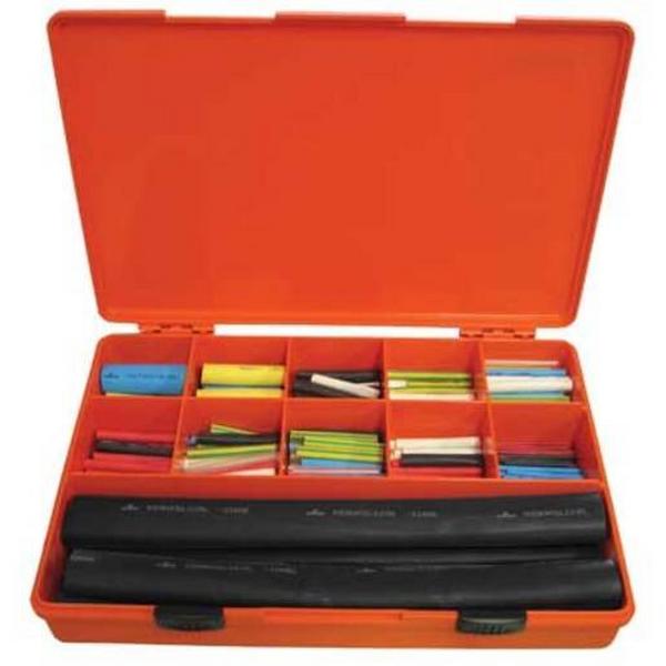Multi Purpose Heatshrink Kit, Ideal Electrical Catalogue Wiring Accessories Heatshrink Heatshrink Assortment Kit - Construction Supplies Australia