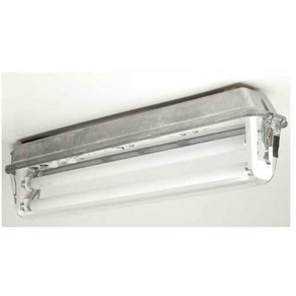Batten Bare T8 2X18W End-Ent Acrylic Visor Stradalux, Ideal Electrical Catalogue Light Fittings Batten Batten Luminaire - Construction Supplies Australia