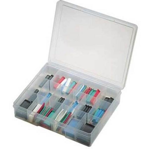 Heatshrink Kit Asst Colours/Sizes 2.5mm-20mm, Ideal Electrical Catalogue Wiring Accessories Heatshrink Heatshrink Assortment Kit - Construction Supplies Australia