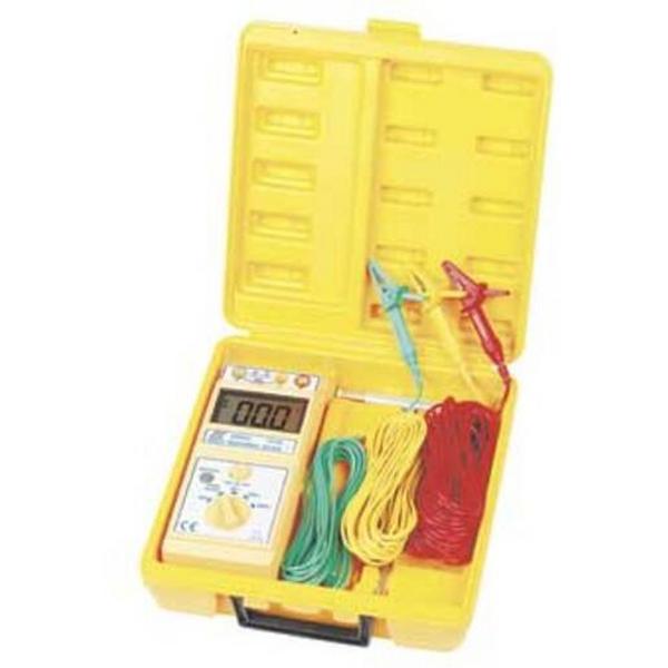 DIGITAL EARTH RESISTANCE TESTER, Ideal Electrical Catalogue Tools Instrumentation Test Measurement Earth Resistance Meter - Construction Supplies Australia