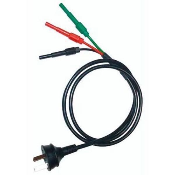 Power Plug To Banana Lead, Ideal Electrical Catalogue Tools Instrumentation Test Measurement Accessories Spare Parts For Test And Measurement Instruments Electrical - Construction Supplies Australia