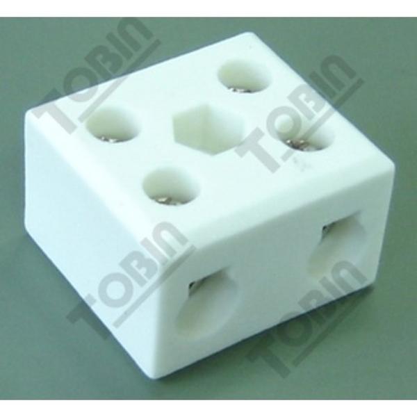 30A Two Wire Ceramic Block, Ideal Electrical Catalogue Wiring Accessories Connector Cable Connector - Construction Supplies Australia