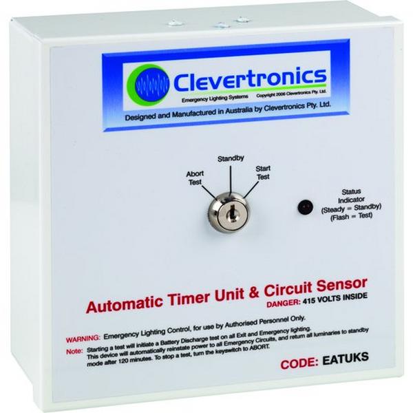 Testing Unit Automatic 12 Circuit Sensing Key Operated, Ideal Electrical Catalogue Light Fittings Test Device Test Device For Emergency Power Luminaires - Construction Supplies Australia