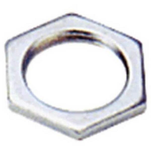 20mm Galvanised Locknut, Ideal Electrical Catalogue Hardware Nuts Bolts Nut - Construction Supplies Australia