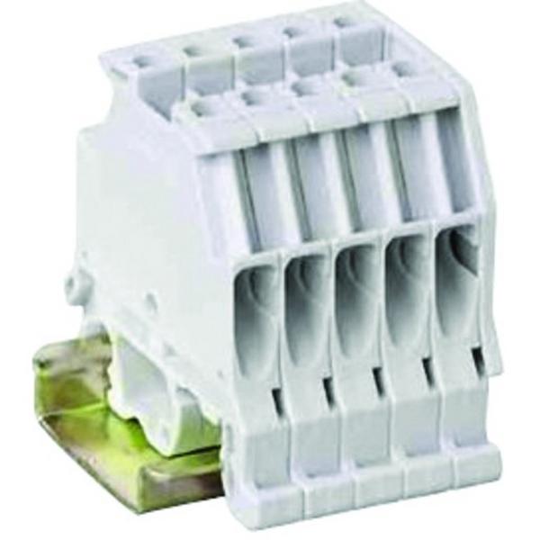Viking3 End Cap 1/1 5-10mm Pitch, Ideal Electrical Catalogue Wiring Accessories Terminal Block Endplate And Partition Plate For Terminal Block - Construction Supplies Australia