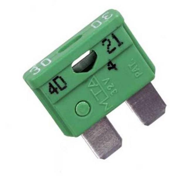 Fuse Blade Green 30Amp - 10Pcs, Ideal Electrical Catalogue Power Distribution Fuses Holders Blade Fuse - Construction Supplies Australia