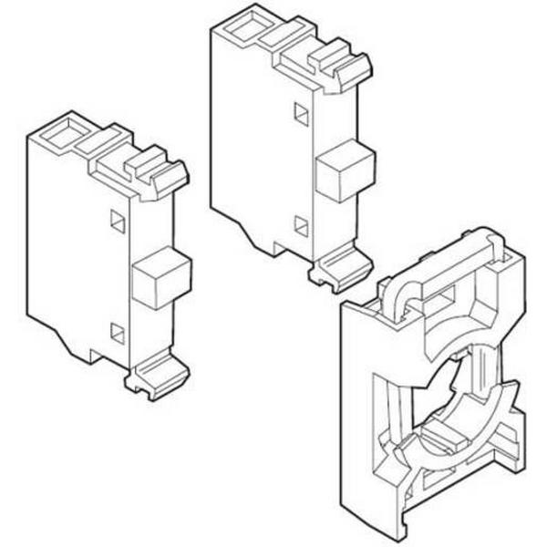 Contact Block, 1N/O, Ideal Electrical Catalogue Industrial Contactor Overload Auxiliary Contact Block - Construction Supplies Australia