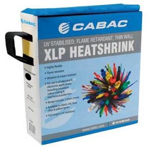 HEATSHRINK TUBING THIN WALL 25MM - 12.7MM X 5M BLUE
