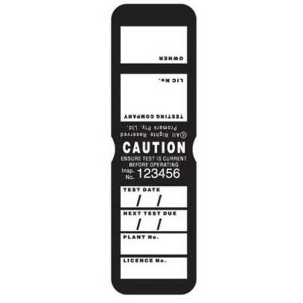 Customised Pmk Testtag Heavy Duty W/ Extra Strong Adhesive, Ideal Electrical Catalogue Tools Instrumentation Labelling Labelling Material - Construction Supplies Australia