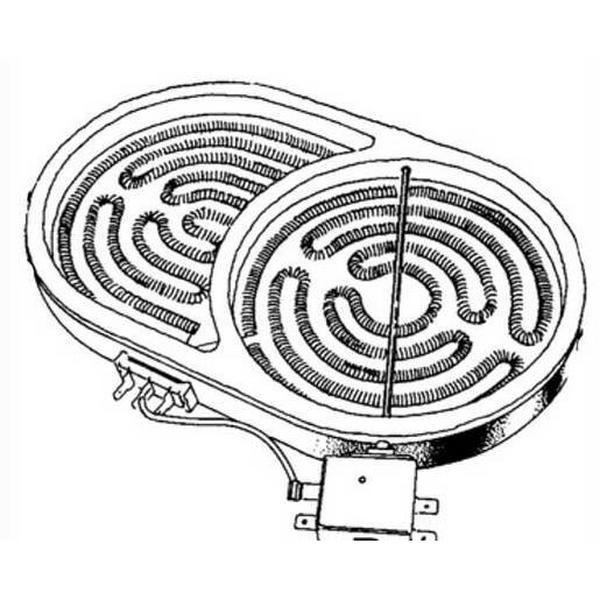CERAN HOTPLATE 200MM 1800W, Ideal Electrical Catalogue Electrical Appliances Spares Heating Element Baking Oven - Construction Supplies Australia