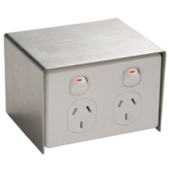 Fp121 Stainless Steel Floor Pedestal Less, Ideal Electrical Catalogue Cable Management Installation Column Pedestal For Installation Column - Construction Supplies Australia