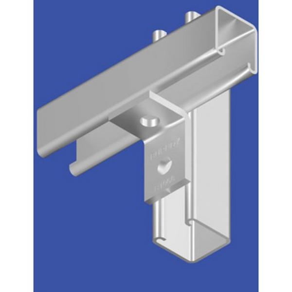 90 Angle Fitting (138 X 51mm) Hot Dipped Galvanised, Ideal Electrical Catalogue Cable Management Cable Support Accessories Spare Parts For Cable Carrying System - Construction Supplies Australia